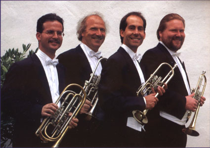 Klner Trompeten-Quartett Mitglieder: Hans-Peter Bausch, Franzjosef Thiel, Dominik Arz, Patrick Dreier